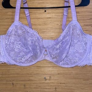 SAVAGE x FENTY Floral Lace Unlined Bra